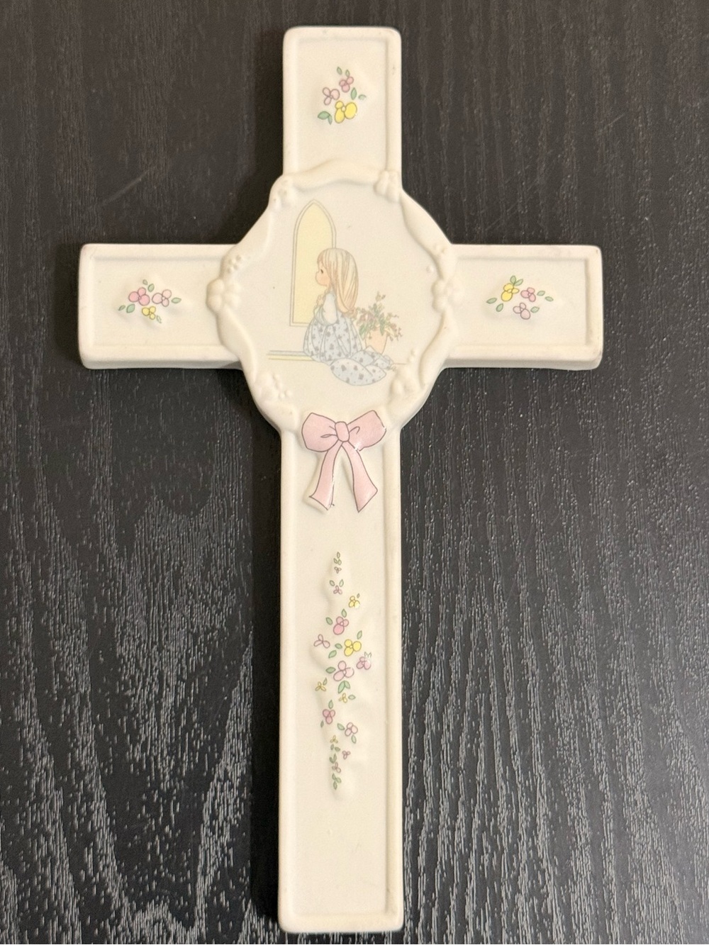 Precious Moments Script Faith Plaque